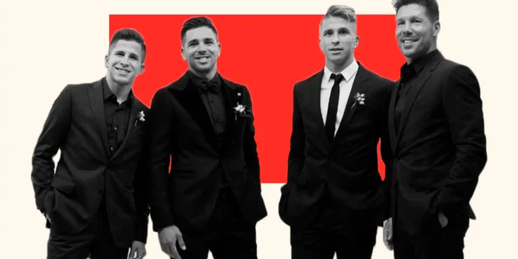 Los hermanos Simeone asisten al Monumental para el encuentro de River