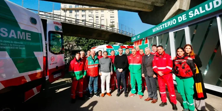 La Ciudad inaugura una nueva base estratégica del SAME en Liniers