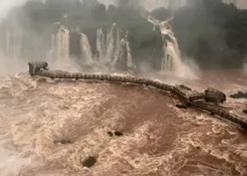 Cierre temporal del circuito Garganta del Diablo en Iguazú por crecida del río