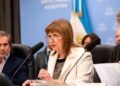 Patricia Bullrich se refiere al proyecto de propiedad privada: ‘Esta ley llegó con complicaciones’