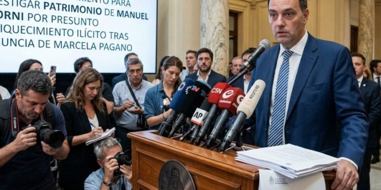 La fiscalía solicita a Manuel Adorni que justifique su patrimonio tras identificar irregularidades
