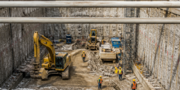 Progreso en la megaobra de conexión al norte de la Ciudad: excavaciones a 12 metros de profundidad