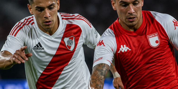 River enfrenta a Independiente Santa Fe en la Copa Sudamericana: horario, formaciones y cómo verlo en vivo