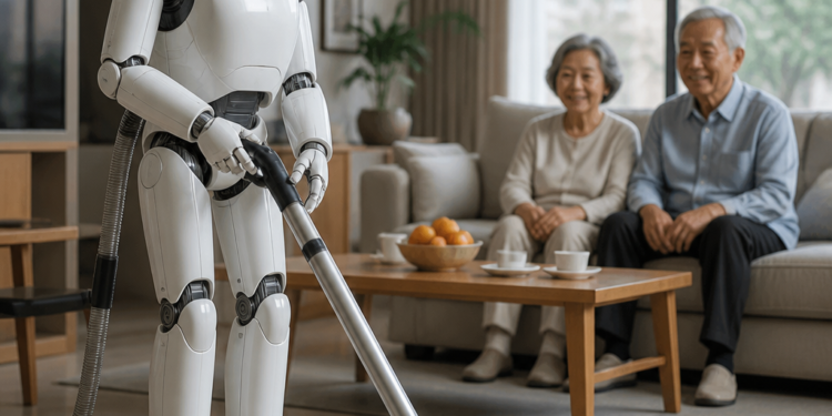 China impulsa el desarrollo de robots multifuncionales para el hogar y la atención de mayores