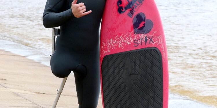 Llywelyn Williams: ‘Perdí una pierna a los 16 años y soy cuatro veces campeón mundial de surf’