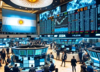 Acciones argentinas caen mientras Wall Street marca nuevos máximos