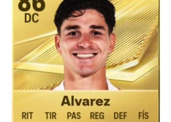 Transformación notable de Julián Álvarez en la presentación del Atlético de Madrid tras permanecer en el club