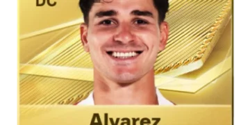 Transformación notable de Julián Álvarez en la presentación del Atlético de Madrid tras permanecer en el club
