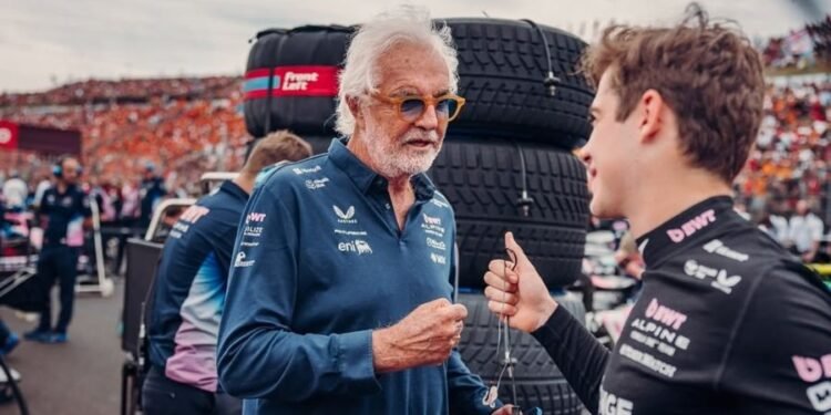 El elogio rotundo de Flavio Briatore a Colapinto tras su actuación en Monza