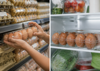 La razón por la que los huevos se venden sin refrigeración en el supermercado y requieren heladera en casa