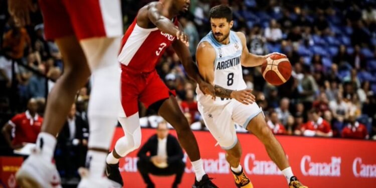 La Selección Argentina de Básquet cae ante Canadá en las Eliminatorias para el Mundial de Qatar 2027