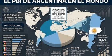La Argentina enfrenta un desafío histórico para recuperar su posición en el PBI mundial