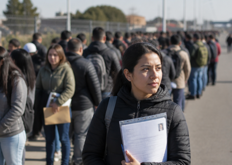 Seis horas de espera y el CV en mano: una feria laboral que desbordó Ezeiza