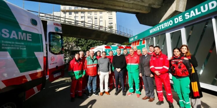 Inauguran nueva base del SAME para mejorar la atención en emergencias